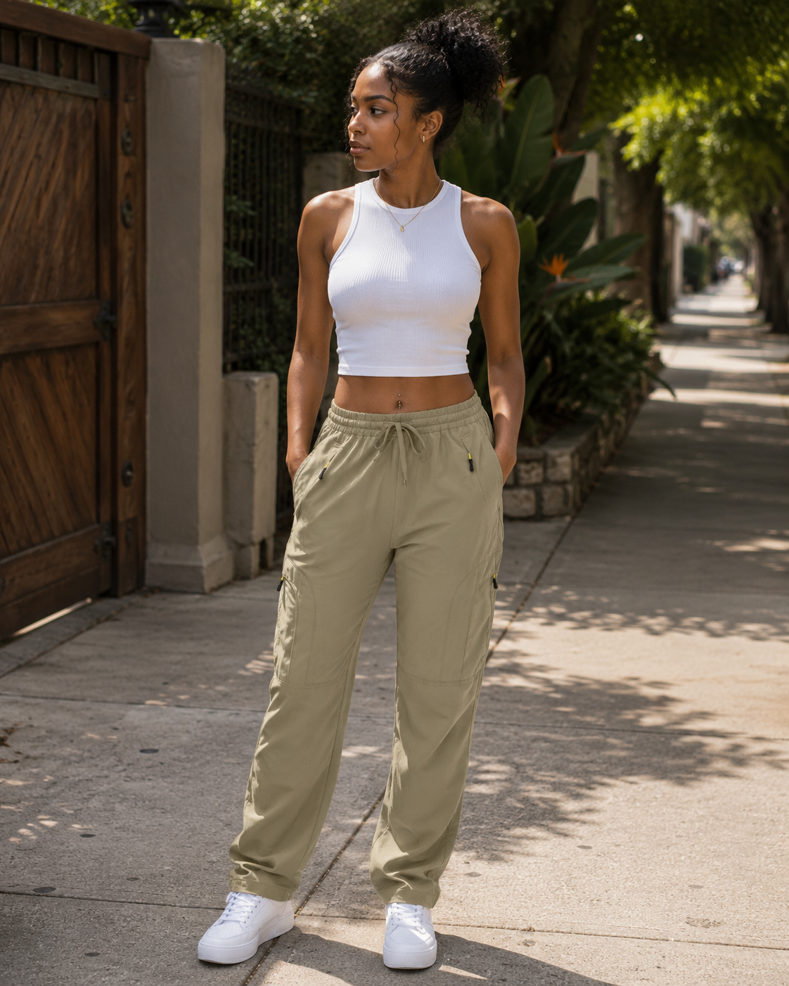 Margaux Pantalon Randonnée Femme – Léger, Séchage Rapide, UPF 50+ & 6 Poches