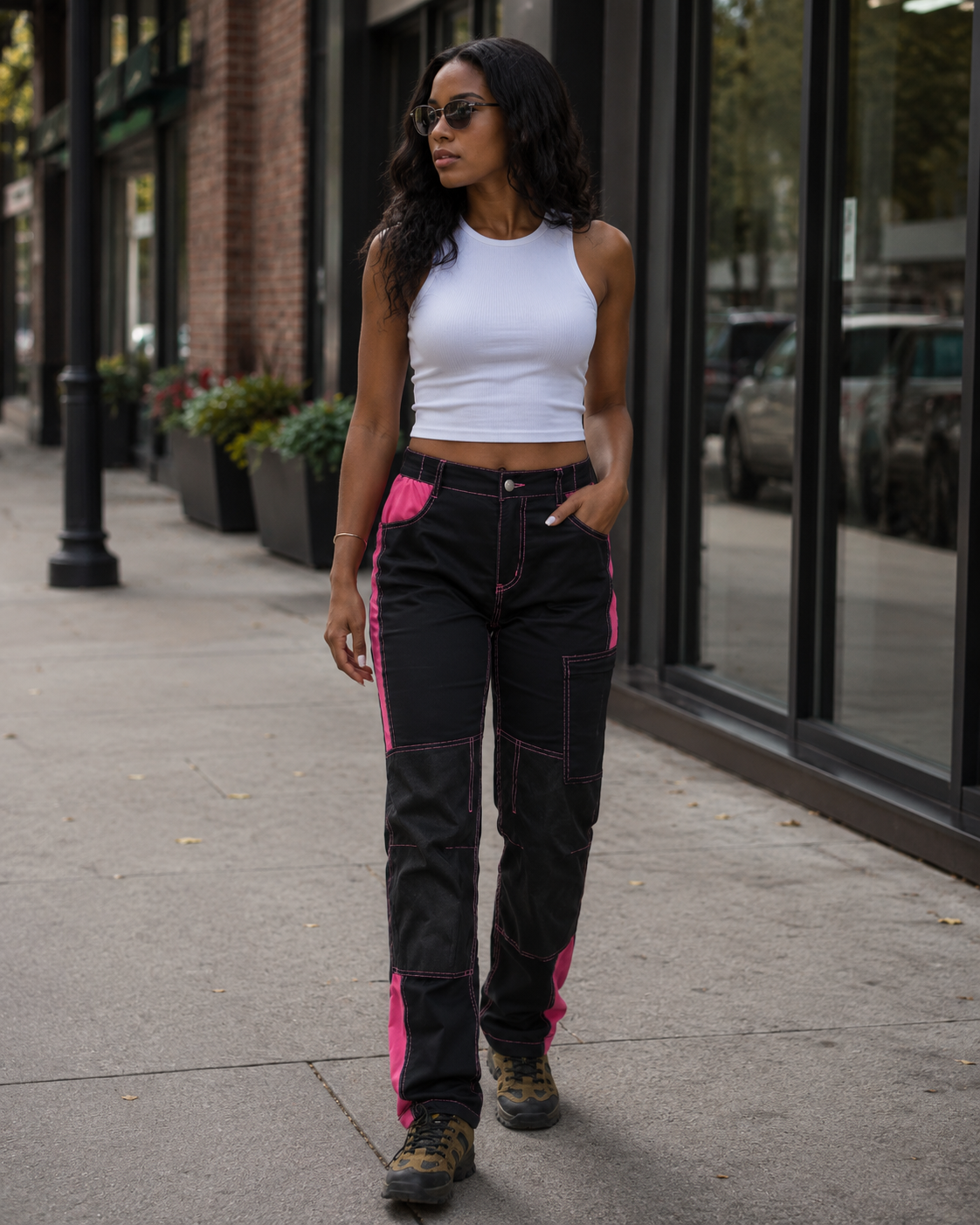Victoria Pantalon de Travail Femme – Multipoches, Stretch, Respirant & Détails Réfléchissants
