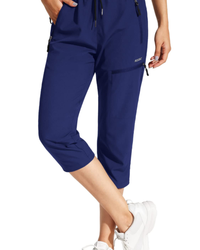 Émilie Pantalon Randonnée Femme – Léger, Déperlant, Séchage Rapide, UPF 50+ & Poches Zippées