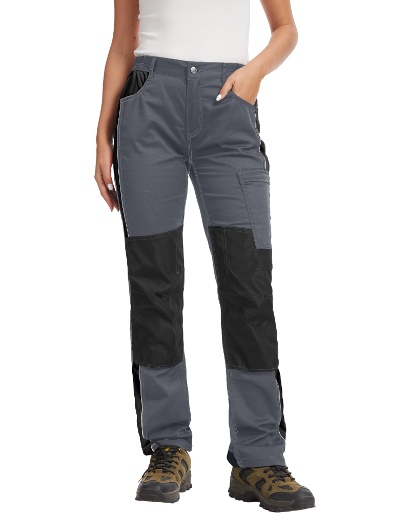 Victoria Pantalon de Travail Femme – Multipoches, Stretch, Respirant & Détails Réfléchissants