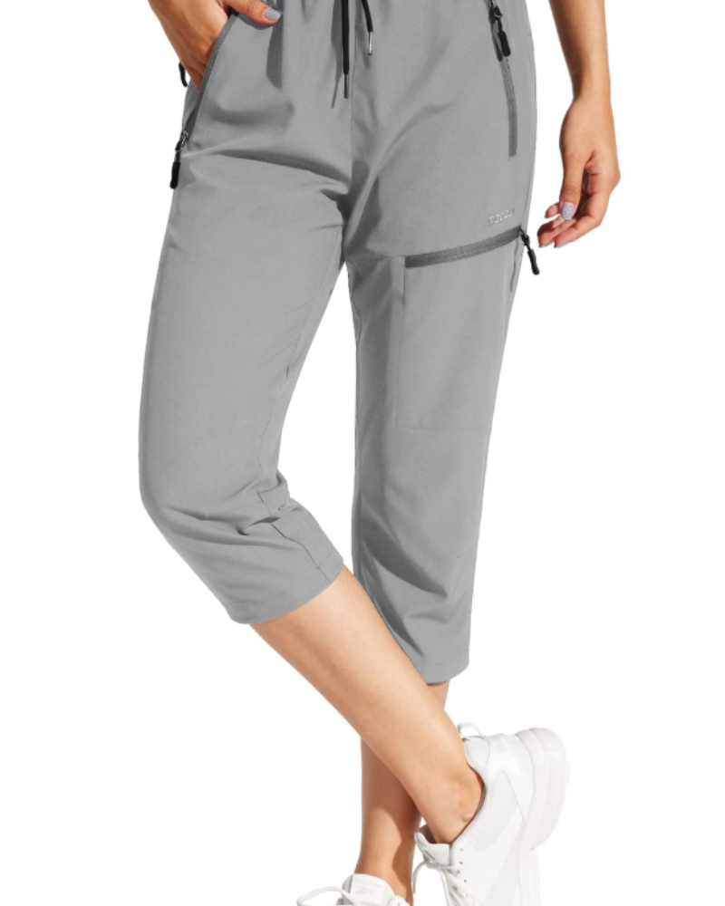 Émilie Pantalon Randonnée Femme – Léger, Déperlant, Séchage Rapide, UPF 50+ & Poches Zippées