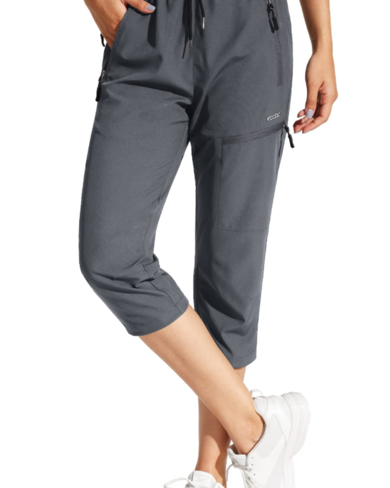 Émilie Pantalon Randonnée Femme – Léger, Déperlant, Séchage Rapide, UPF 50+ & Poches Zippées
