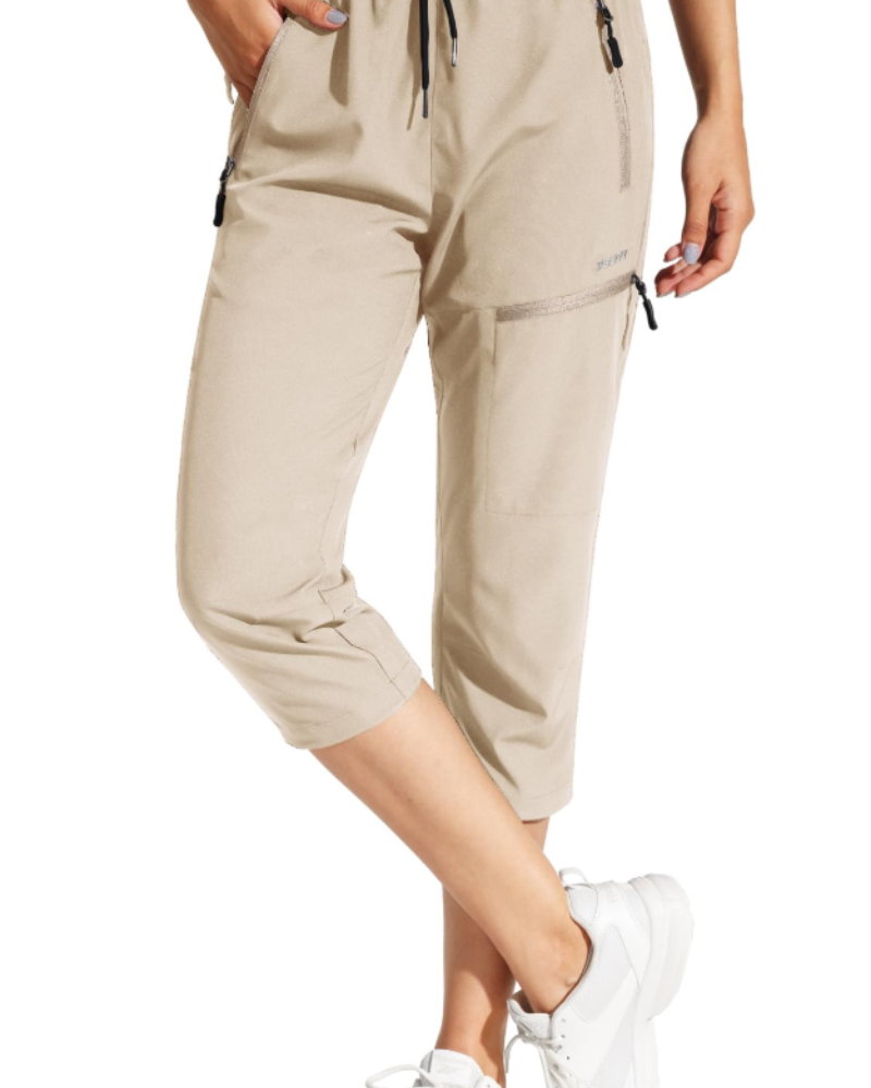 Émilie Pantalon Randonnée Femme – Léger, Déperlant, Séchage Rapide, UPF 50+ & Poches Zippées