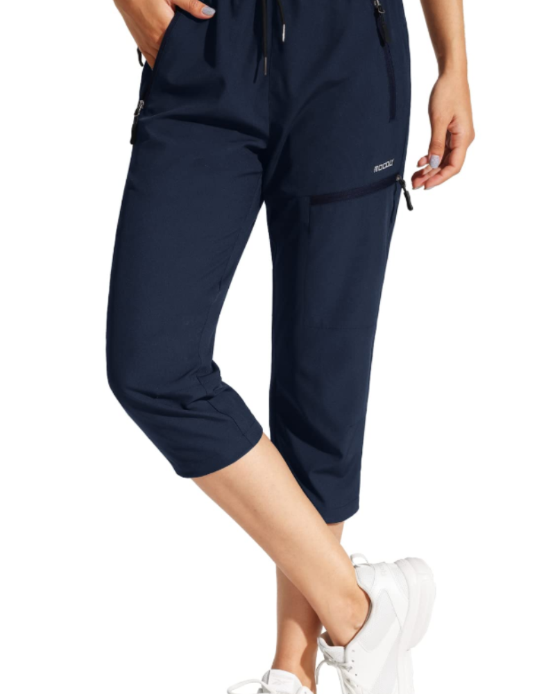 Émilie Pantalon Randonnée Femme – Léger, Déperlant, Séchage Rapide, UPF 50+ & Poches Zippées